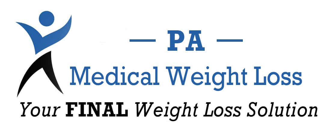 PA Medical Weight Loss logo featuring a stylized figure, emphasizing "Your FINAL Weight Loss Solution."